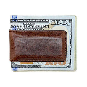 Magnetic Money Clip in Chromexcel Leather