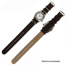 Load image into Gallery viewer, NATO Style Watch Strap in American Saddle Leather
