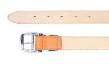Load image into Gallery viewer, Dog Collar in Vegetable Tanned Genuine Leather
