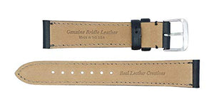 Padded Watch Strap in English Bridle Leather