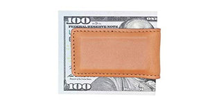 Magnetic Money Clip in English Bridle Leather