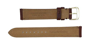 Padded Watch Strap in Horween Chromexel Leather