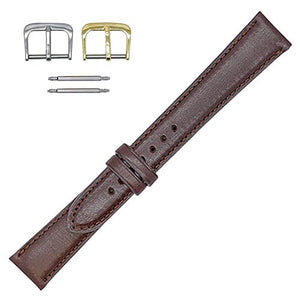 Padded Watch Strap in English Bridle Leather