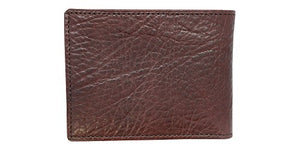 Bifold Wallet in Arizona Bison Grain Leather