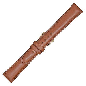 Padded Watch Strap in English Bridle Leather