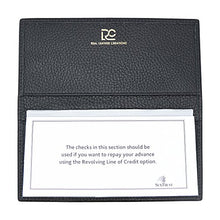 Load image into Gallery viewer, Checkbook Cover in Colorado Pebble Grain Leather
