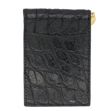 Load image into Gallery viewer, Three Piece Card Case and Key Fob Set in Matte Alligator
