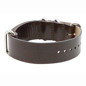 NATO Style Watch Strap in American Saddle Leather