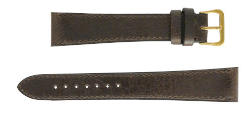 Flat Stitched Watch Strap in Vintage English Bridle Leather