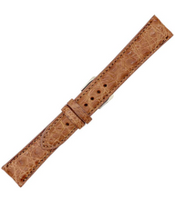 Load image into Gallery viewer, Padded Watch Strap in Matte Crocodile
