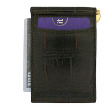 Load image into Gallery viewer, Three Piece Card Case and Key Fob Set in Matte Alligator
